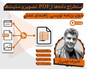 وبینار سوم ای سمینار | متوسط قیمت مصالح ساختمانی منتخب در ایران از سال ۱۳۷۴ تا ۱۳۹۷